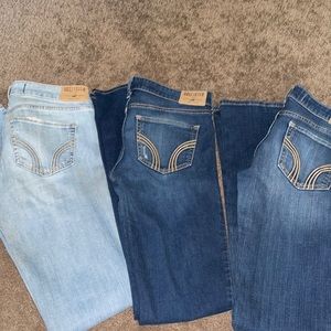 Hollister Jean bundle! 3 pairs!